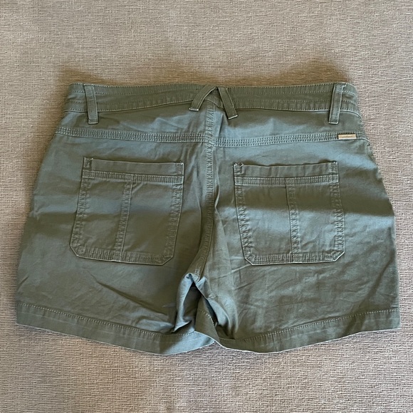 Prana Olive Green Utility Shorts - Picture 3 of 3